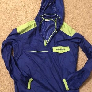 Vintage columbia wind breaker